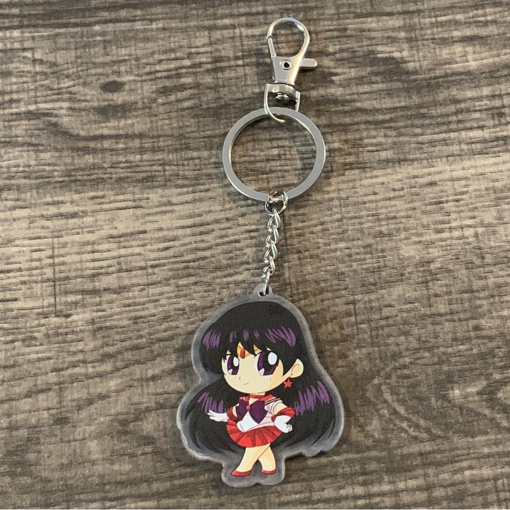 ๐๐ Sailor Mars Charm Keychain - Picture 5 of 5